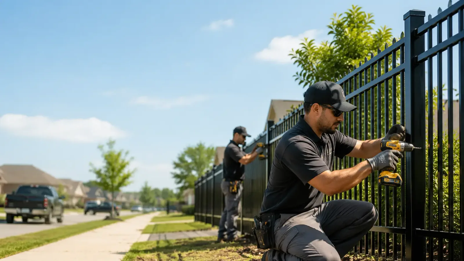 Metal Fence Installation in Ridgecrest, NC
